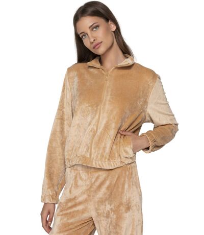 Sweatshirt zippé Balanced Luna Splendida