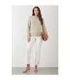 Dorothy Perkins Womens/Ladies Stitch Detail Tall Puffed Sweater (Oatmeal)
