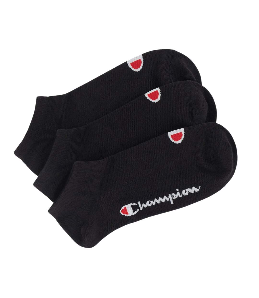 Chaussettes Motif/style Logo Adulte Noir Champion-2