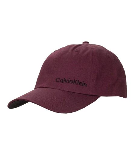 Casquette Golf Motif/style Logo Homme Bordeaux Foncé Calvin Klein