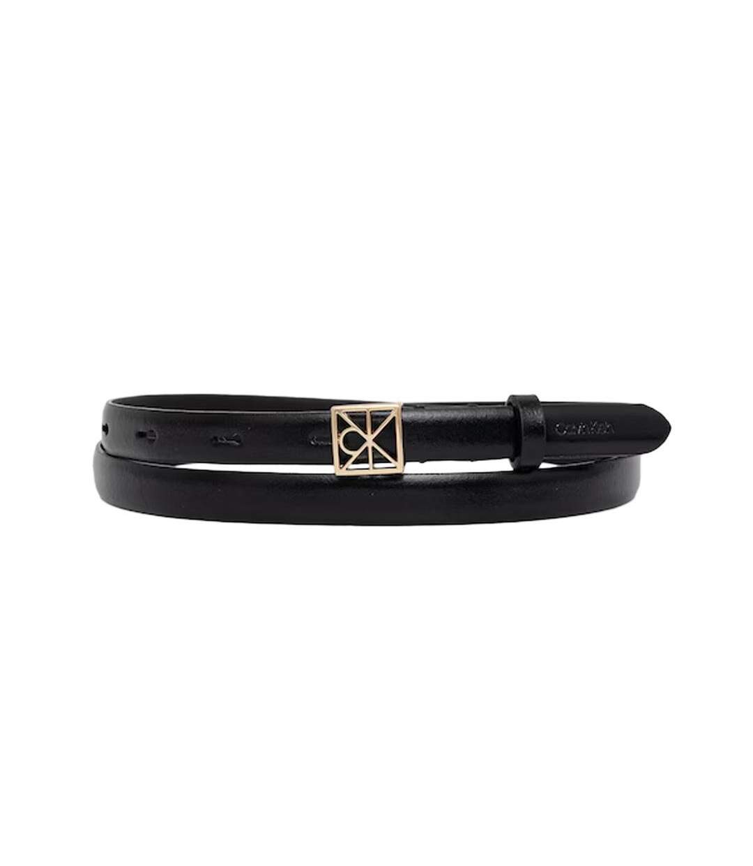 Ceinture noir femme calvin klein jeans buckle 15mm-1