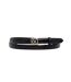 Ceinture noir femme calvin klein jeans buckle 15mm-1