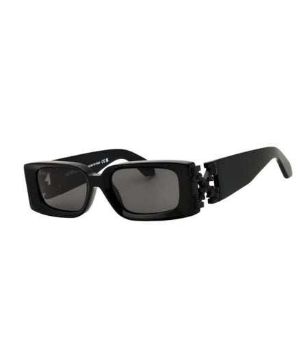 Lunettes De Soleil Motif/style Carré Roma Adulte Taille Unique Noir Off-White
