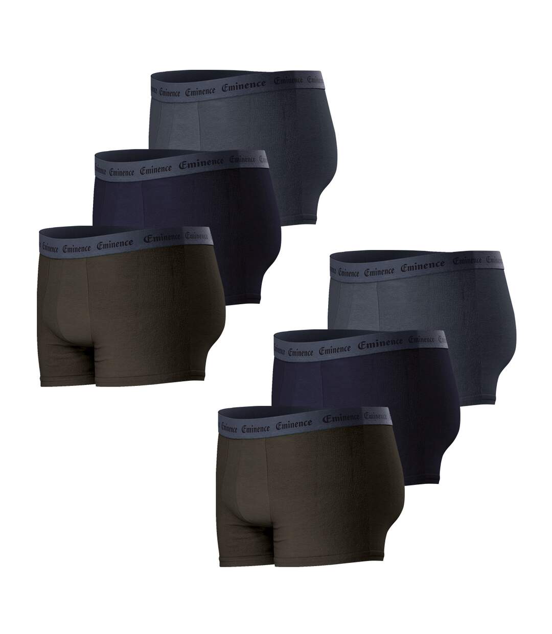 Lot de 6 boxers homme Allure Eminence-1