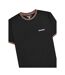 T-shirt Aw24 Homme Noir Blanc Orange Lambretta-4