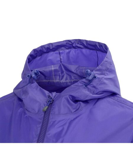 Womens/ladies Packaway Waterproof Jacket Deep Purple Gelert