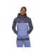 Mens Castlebay Hoodie Blue Crosshatch-2