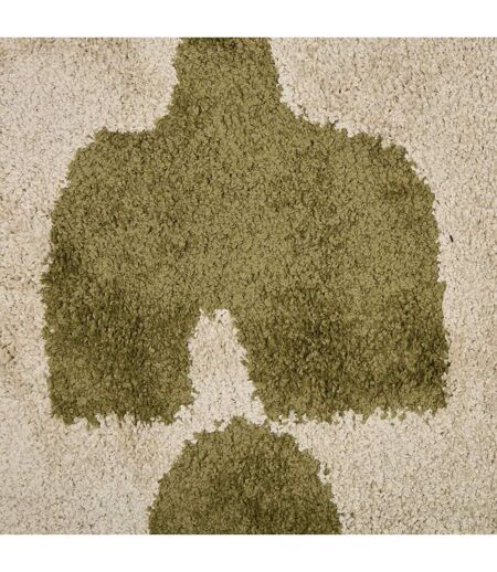 Tapis de Salon Déco Nyero 160x230cm Kaki