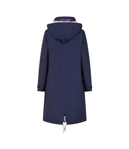 Veste Imperméable Femme Bleu Mer Lazy Jacks
