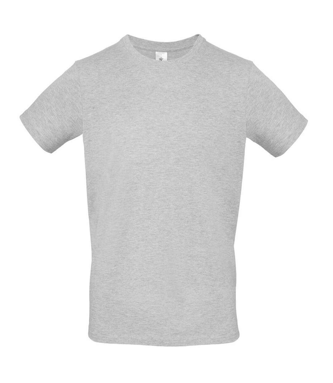 T-shirt manches courtes homme gris pâle B&C