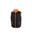 Veste Sans Manches Adulte Noir Orange Result-1