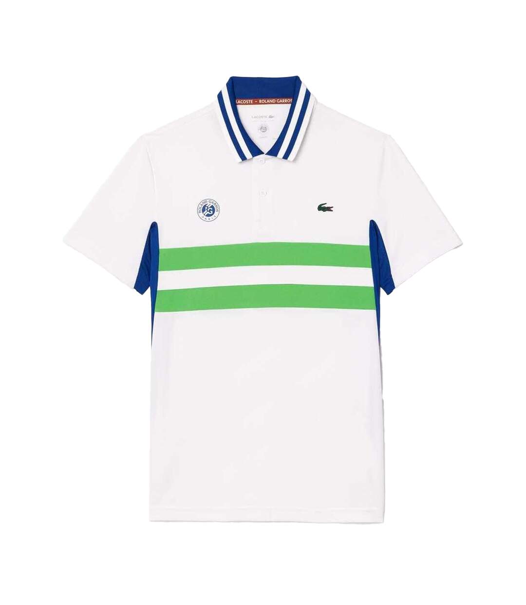 Polo Roland Garros Homme Blanc Lacoste-2