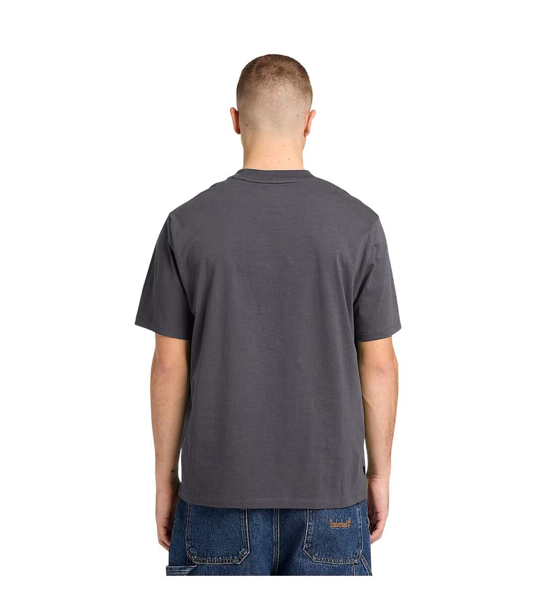 Mens Hampton T-shirt Blackened Pearl Timberland-3
