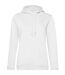 Sweat À Capuche Inspire Femme Blanc B&C-1