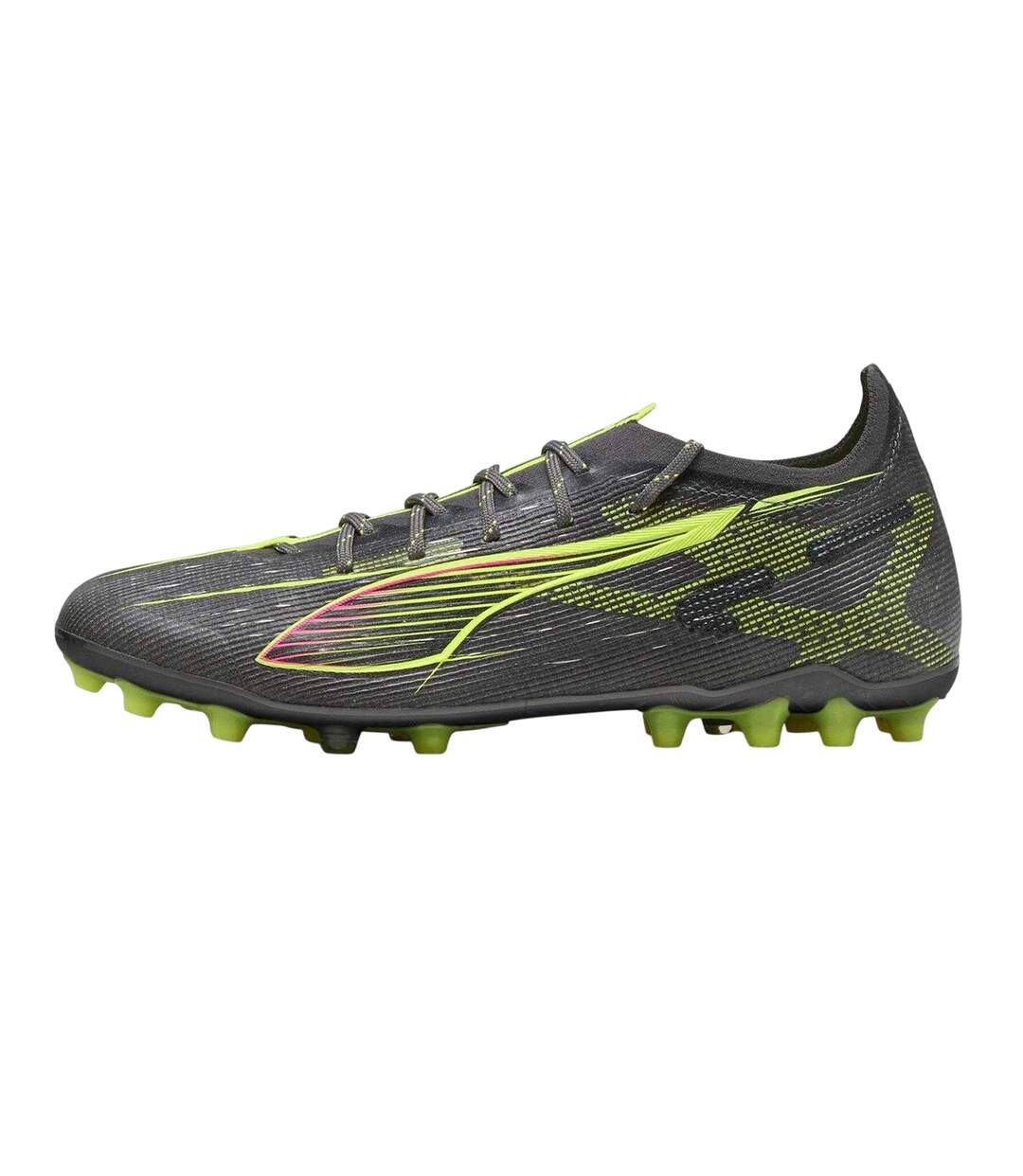 Mens Ultra 5 Ultimate Firm Ground Football Boots Matted Silver Puma-3
