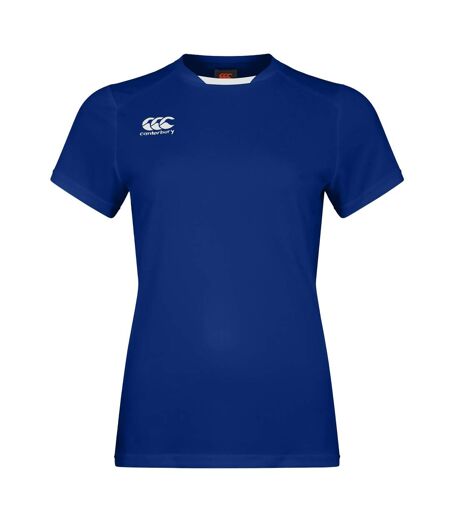Womens/ladies Club Dry Club T-shirt Royal Blue Canterbury