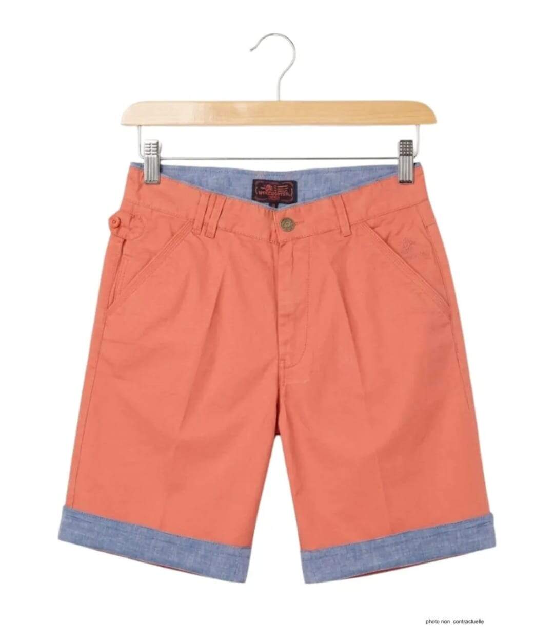 Bermuda WINCHESTER INDUS2 orange en coton : le short audacieux et modulable pour l'été-2