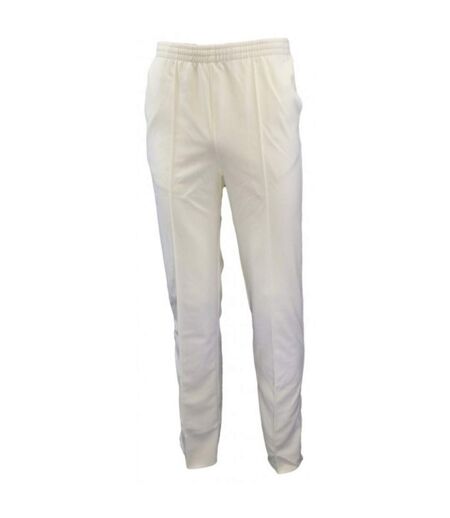 Unisex adult cricket trousers white Carta Sport