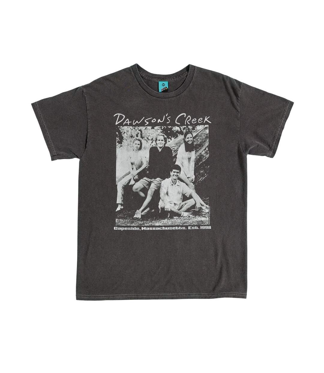 T-shirt Adulte Anthracite Dawson´s Creek-1