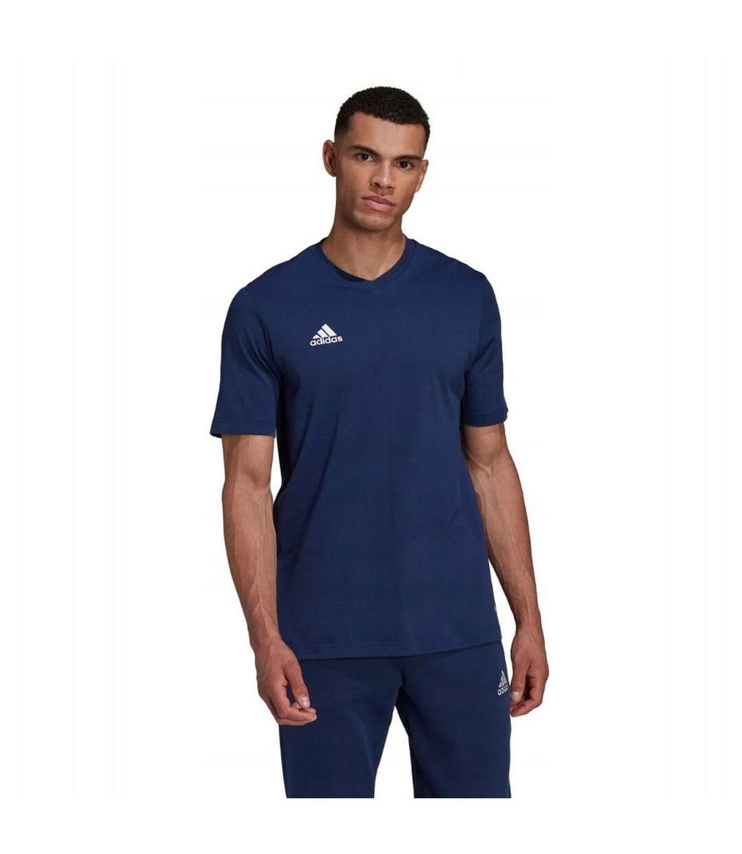 T-shirt Entrada Homme Bleu Marine Adidas-1