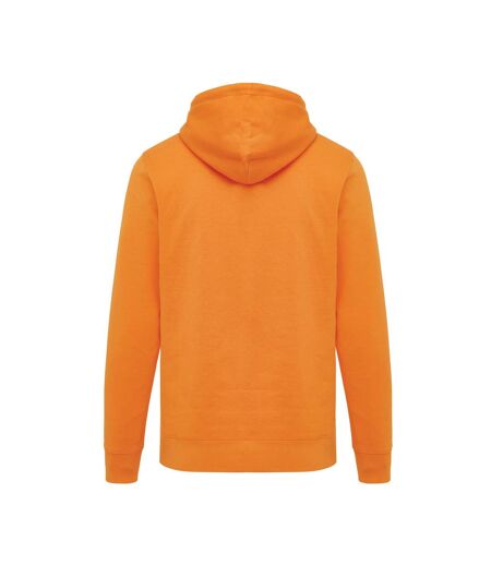 Unisex adult rila recycled cotton lightweight hoodie orange Iqoniq
