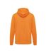 Unisex adult rila recycled cotton lightweight hoodie orange Iqoniq-2
