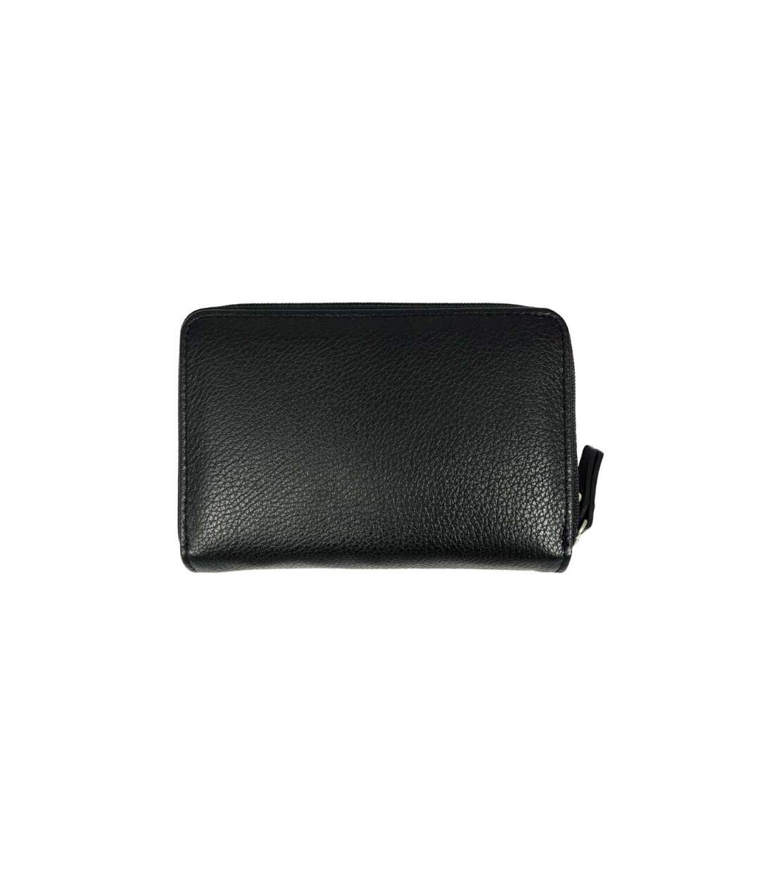 Naf Naf - Portefeuille compact en cuir Camélia - noir - 8580