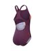 Maillot De Bain 1 Pièce Digi Placement Medalist Femme Violet Orange Speedo-3