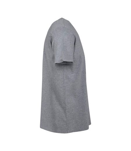T-shirt Basic Adulte Gris Chiné Build Your Brand