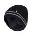 Mens Hi Vis Reflective Soft Fleece Lined Thermal Winter Hat-1