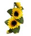 Guirlande de Tournesols Artificiels Naki 180cm Jaune-2
