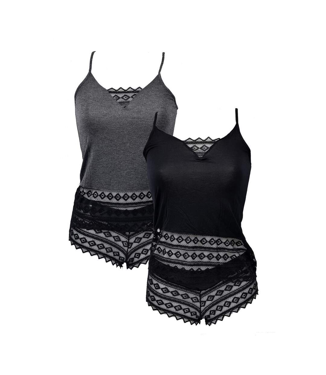 Pyjama Femme NO PUBLIK en Coton-4