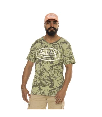 Tee-shirt homme en coton imprimé Ron Vondutch