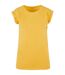 T-shirt Femme Jaune Build Your Brand-1