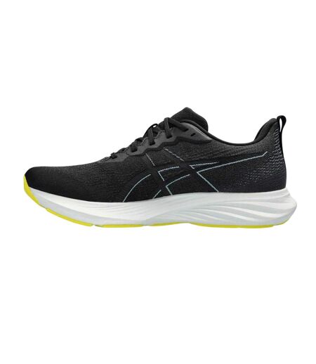 Mens Dynablast 4 Cushioned Shoes Black Grey Asics