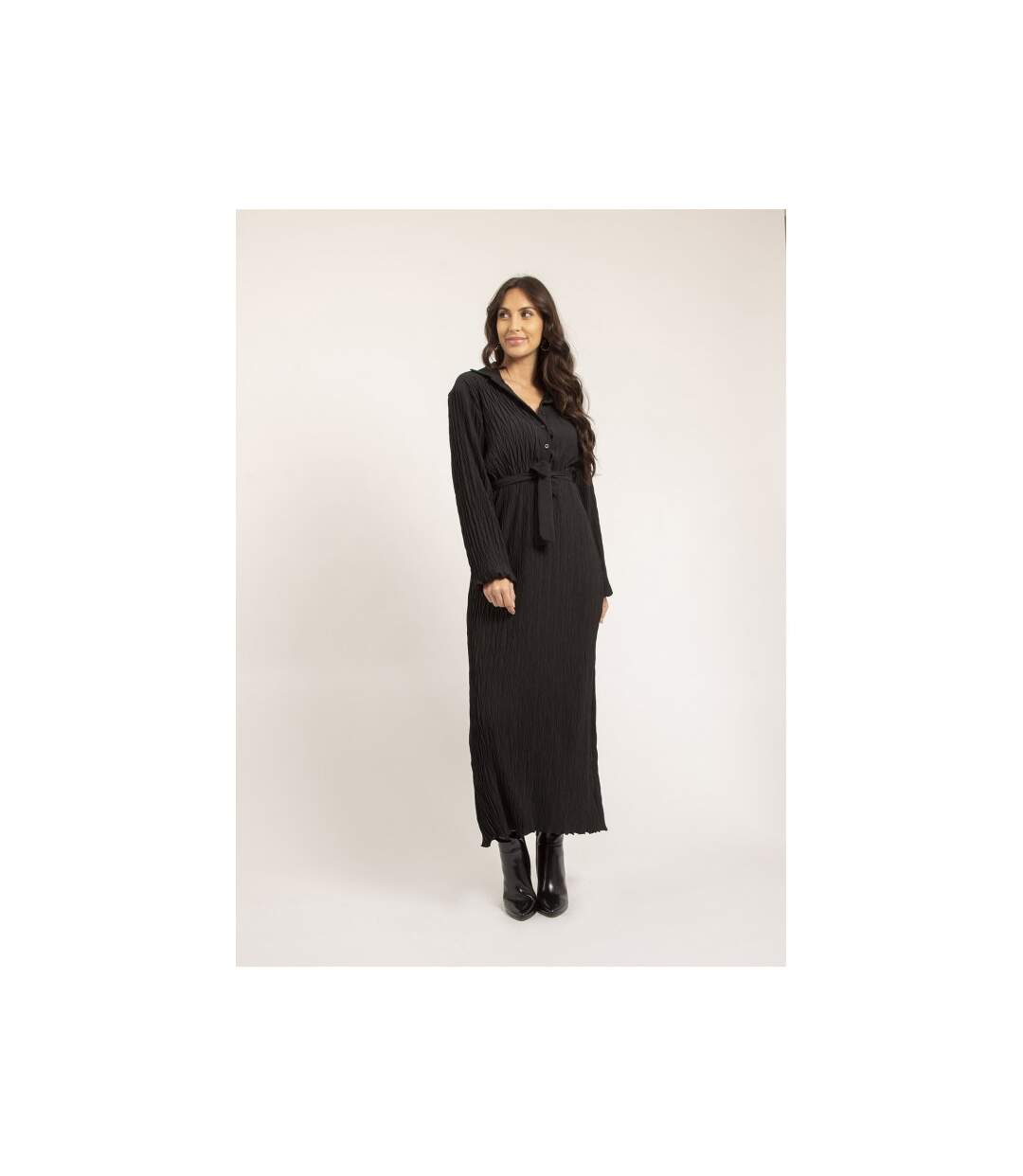 Robe longue texturée IROLISA - Dona X Lisa-4