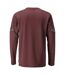 T-shirt Manches Longues Customised Homme Bordeaux Mascot-2