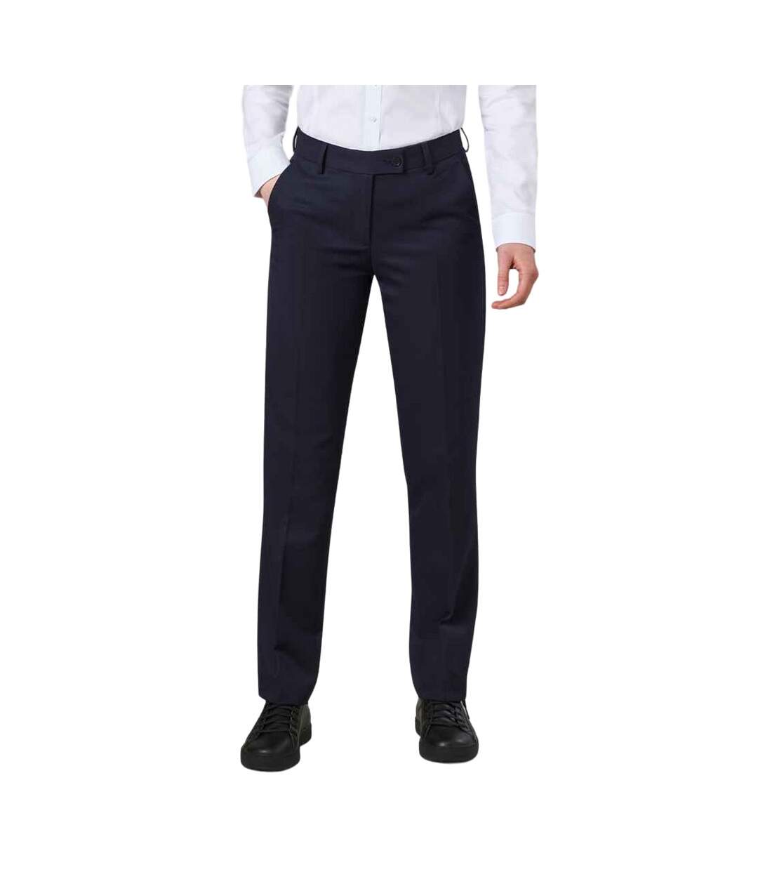 Womens/ladies Concept Aura Trousers Navy Brook Taverner-2