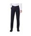 Womens/ladies Concept Aura Trousers Navy Brook Taverner-2