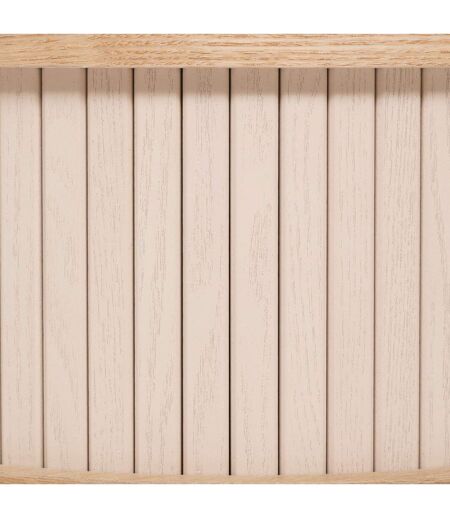 Table de chevet 2 portes en bois NYSOS