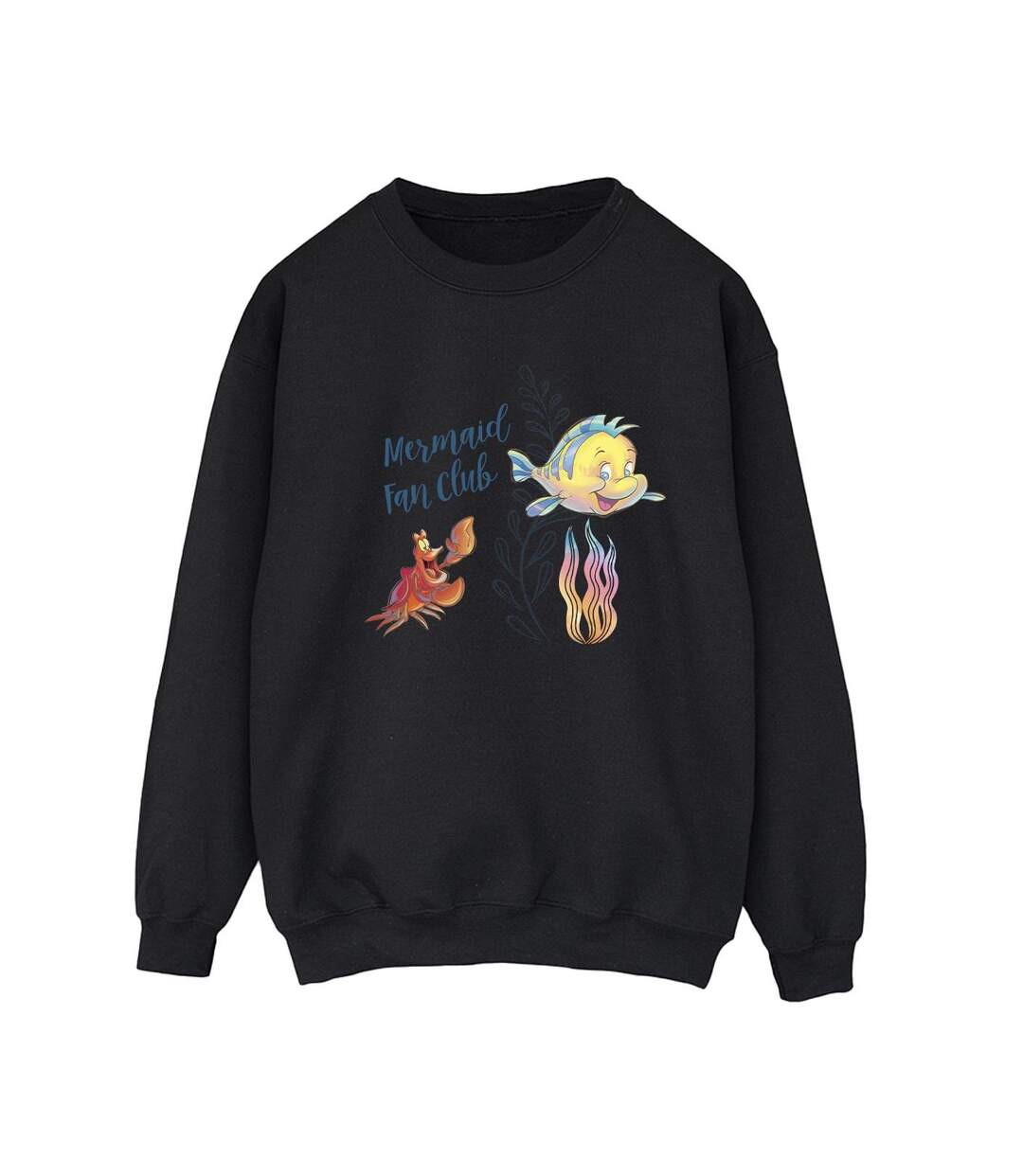 Disney - Sweat THE LITTLE MERMAID CLUB - Femme (Noir) - UTBI23380-1