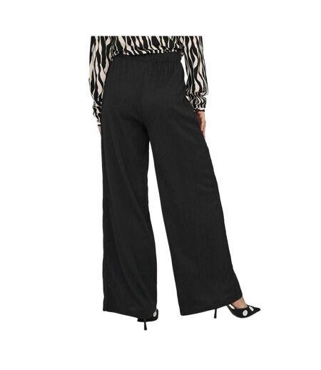Pantalon fluide noir femme jdy debbie - l-l32