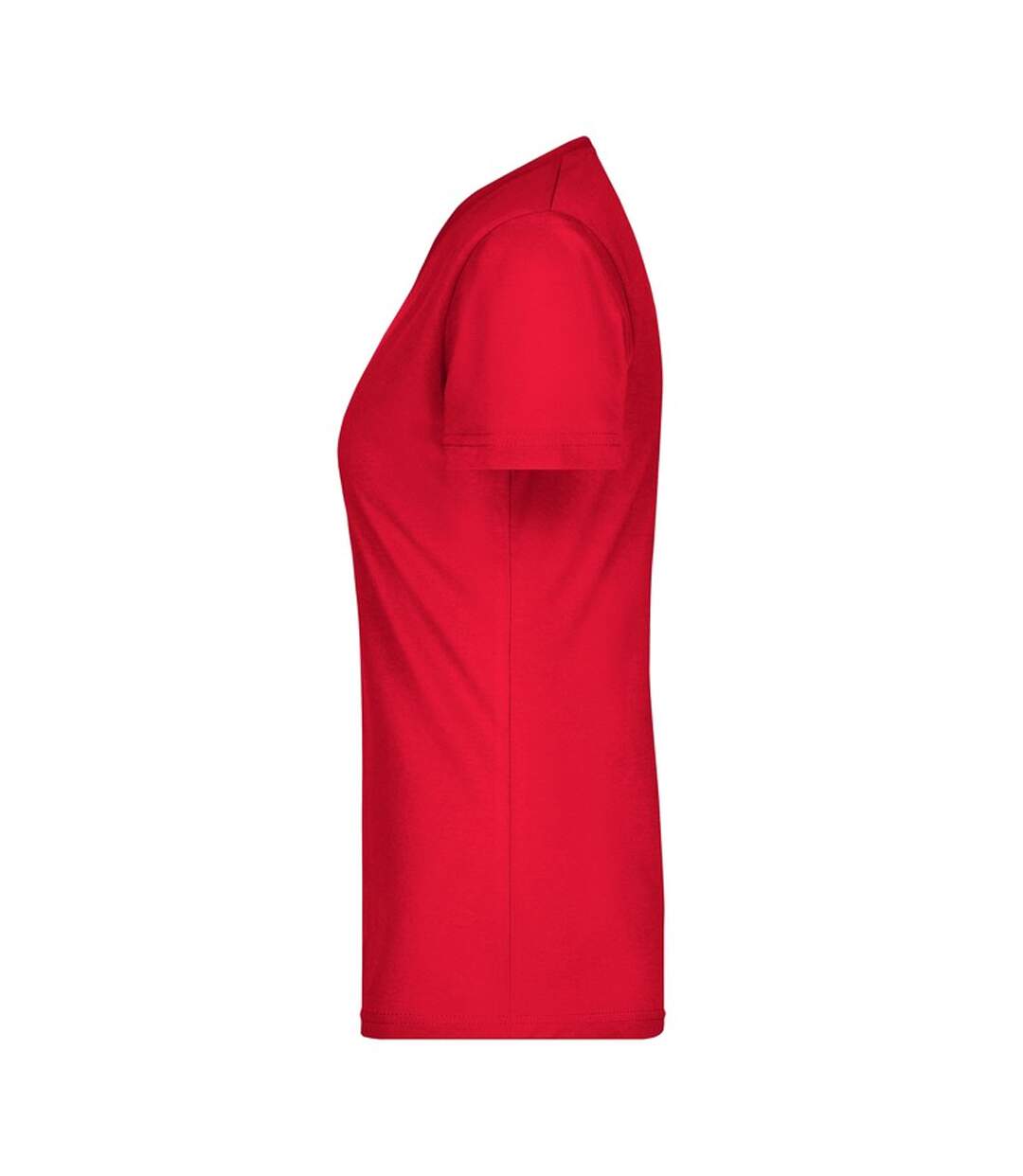 T-shirt Femme Rouge James And Nicholson-3