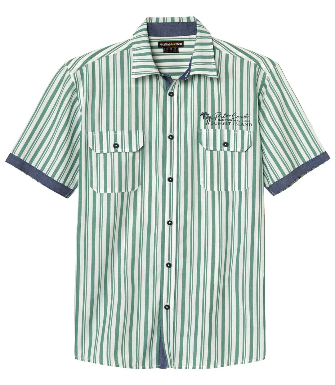 La Chemise Popeline Rayée-1