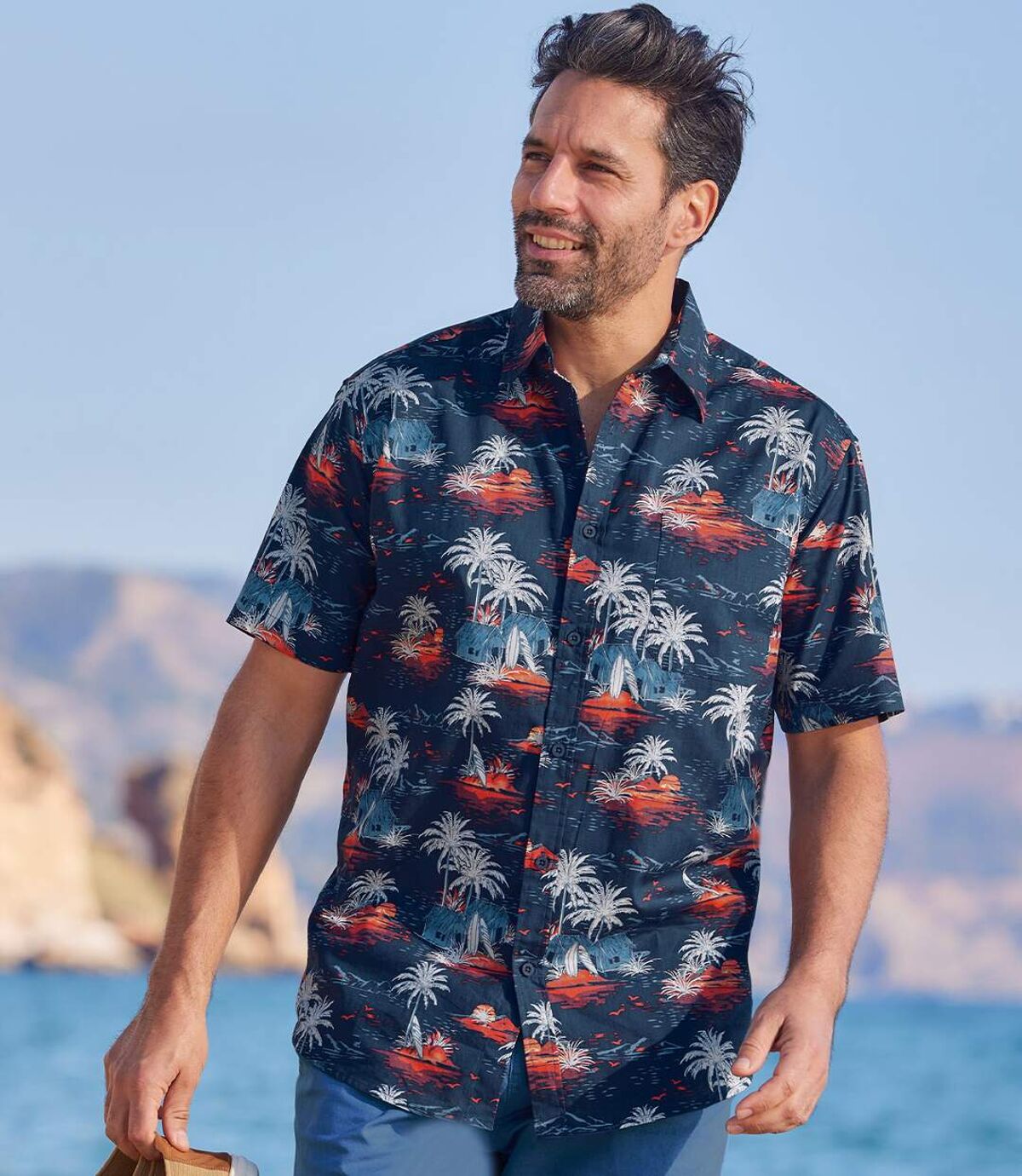 Popelínová košile Tuamotu Atlas For Men