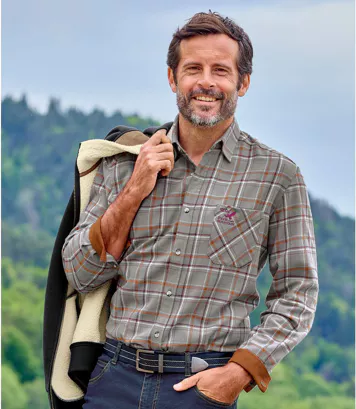 Chemise en Flanelle à Carreaux 