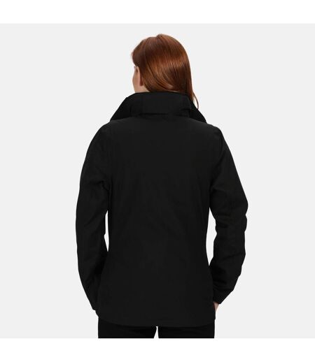 Professional Kingsley Veste Imperméable 3en1 Femme Noir Regatta