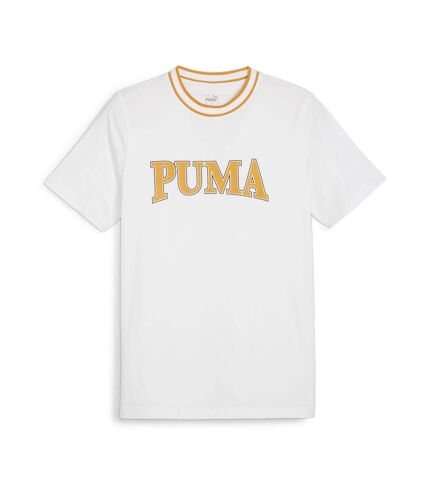 T-shirt Blanc/Jaune Homme Puma Squad Big Graph - L