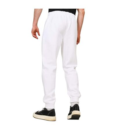 Unisex Adult Premium Combed Cotton Jogging Bottoms White Casual Classics