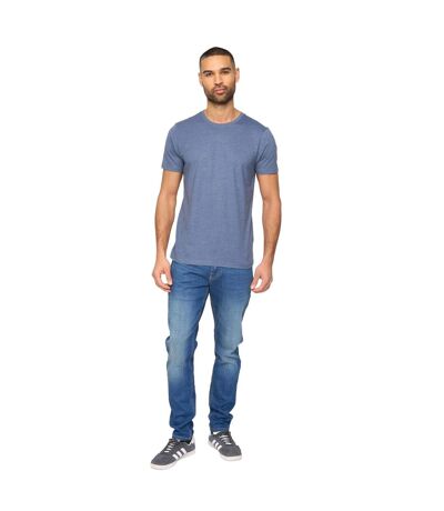 T-shirt Barlowe Homme Bleu Denim Chiné Bewley & Ritch